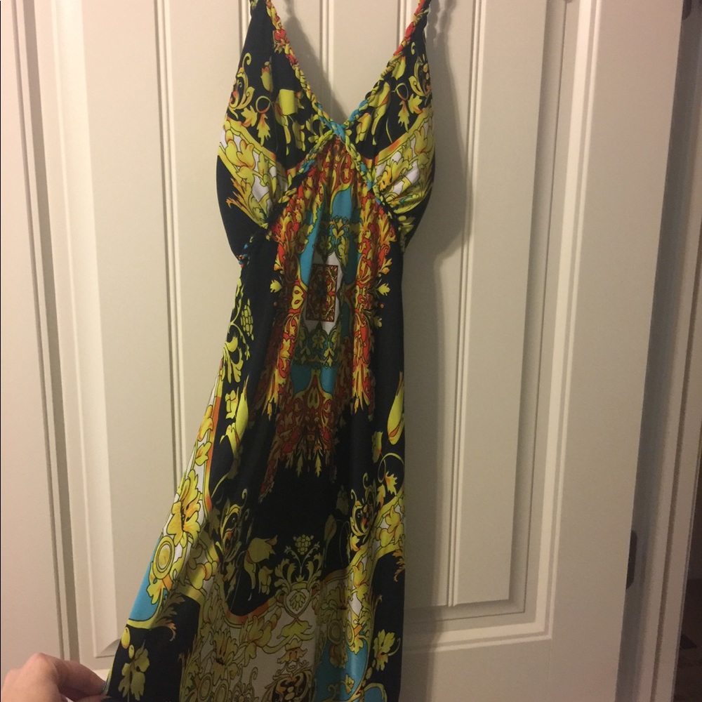 ☀️Beautiful Multi-Color Dress-Size L☀️ - Picture 3 of 6